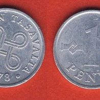 Finnland 1 Penni 1978