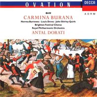 Orff - Carmina Burana CD Norma Burrowes Louis Devos John Shirley-Quirk Dorati S/ S