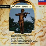 The World of Johann Strauss CD Willi Boskovsky Vienna Philharmonic Orchestra neu S/ S