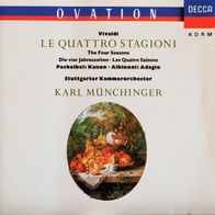 Vivaldi Le Quattro Stagioni Pachelbel Kanon Albinoni Adagio CD Münchinger M/ M