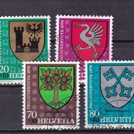 Schweiz MiNr. 1142-1145 kpl. gestempelt M€ 3,50 #G68e