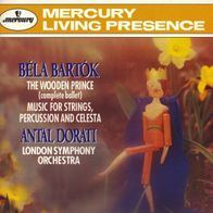 BARTOK The Wooden Prince • Music for Strings Percussion & Celesta CD Dorati neu S/ S