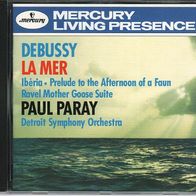 Debussy Iberia•Prélude À L´Après-Midi D´Un Faune•La Mer RAVEL Ma Mere L´Oye CD Paray