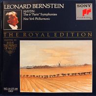 Haydn - The 6 "Paris" Symphonies (1992) 2CD Bernstein neu S/ S