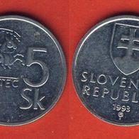 Slowakei 5 Korun 1993