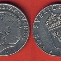 Schweden 1 Krone 1981