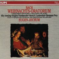 Bach - Weihnachts-Oratorium 3CD Eugen Jochum Elly Ameling / Brigitte Fassbeander S/ S