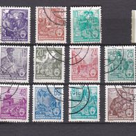 Briefmarken DDR MiNr.: 405 - 422