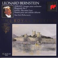 Debussy: Images Pour Orchestre / Rhapsody No.1 RAVEL: Ma Mère L´oye CD Bernstein S/ S