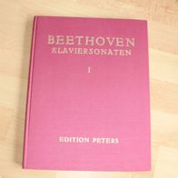 Beethoven Klaviersonaten 1 Edition Peters gebunden wie neu