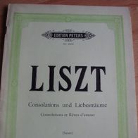 Liszt Consolations/ Liebesträume Sauer Klavier vierhändig 3604