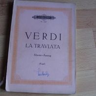 Verdi La Traviata Klavier Edition Peters 1469