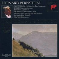 Mussorgsky: Night On The Bare Mountain / Dukas: L´apprenti Sorcier CD Bernstein S/ S