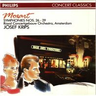 Mozart - Symphonies Nos. 26 - 29 CD Royal Concertgebouw Orchestra / Josef Krips S/ S