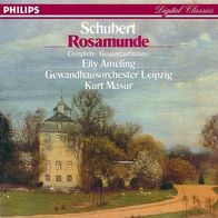 Schubert - Rosamunde (1985) CD Kurt Masur - Gewandhausorchester Leipzig Elly Ameling
