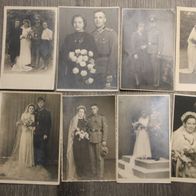 Konvolut Porträitfotos Wehrmacht Postkartengrösse 24 Fotos