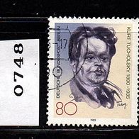 Berlin Mi. Nr. 748 Kurt Tucholsky, Schriftsteller o