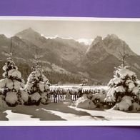 Garmisch-Partenkirchen Blick a Berge i Schnee 1933
