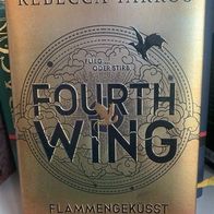 Buch Fourth Wing Flammengeküsst von Rebecca Yarros