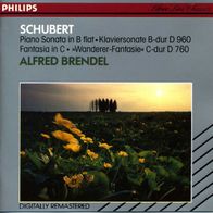 Schubert - Piano Sonata in B flat / Wanderer Fantasia in C CD Alfred Brendel neu S/ S