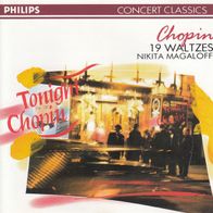 CHOPIN - 19 Waltzes (1989) CD Philips Nikita Magaloff neu S/ S
