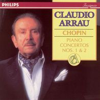 CHOPIN - Piano Concertos Nos. 1 & 2 CD Claudio Arrau - Eliahu Inbal neu S/ S