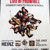 Original Poster Plakat - Leningrad Cowboys : Live in Prowinzz