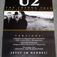 Original Poster Plakat - U2 : The Joshua Tree