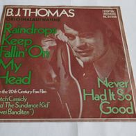 B.J. Thomas - Raindrops Keep Fallin´ On My Head °Single 1969
