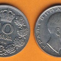 Jugoslawien 10 Dinar 1938