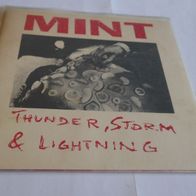The Mint - Thunder, Storm & Lightning 7" Single 1986