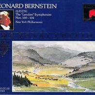 Haydn - The "London" Symphonies Nos. 100 - 104 (1992) 2CD Bernstein neu S/ S