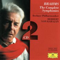 Brahms - The Complete Symphonies 2CD Berliner Philharmoniker Herbert von Karajan S/ S