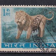 Indien, 1963, Mi. 362, Löwe, 1 Briefm., gest