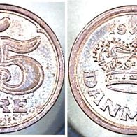 Dänemark 25 Öre 1990 (2513)