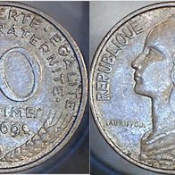 Frankreich 10 Centimes 1969 (2523)