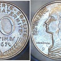 Frankreich 10 Centimes 1967 (2524)