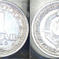 Jugoslawien 1 Dinar 1965 (2532)