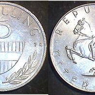 Österreich 5 Schilling 1974 (2540)