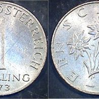 Österreich 1 Schilling 1973 (2544)