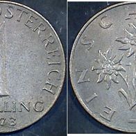Österreich 1 Schilling 1973 (2545)