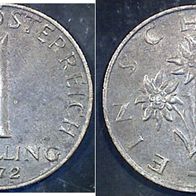 Österreich 1 Schilling 1972 (2547)
