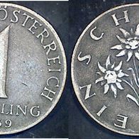 Österreich 1 Schilling 1959 (2548)