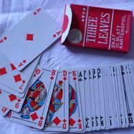 D Sanue Kartenspiel Skat 32 Blatt Three Leaves unbespielt in Originalhülle
