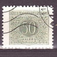 Tschechoslowakei Portomarke Michel Nr. 82 gestempelt (1,2,5,6,7)