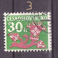 Tschechoslowakei Portomarke Michel Nr. 94 gestempelt (3,4,5,6)