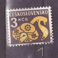 Tschechoslowakei Portomarke Michel Nr. 100 gestempelt (1,3,4,5,6)