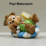 Ü-Ei-Figur "Pepi Materassin" - Serie "Orsetten" 2001, Italien + BPZ