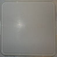 XP Tupperware Ersatzdeckel 1241 -4 Servierplatte f Kuchenbehälter quadrat 27,8 g