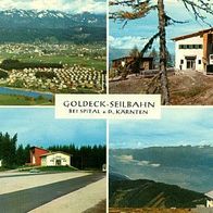 A 9800 Spittal an der Drau Goldeck - Seilbahn 4 Ansichten 1963